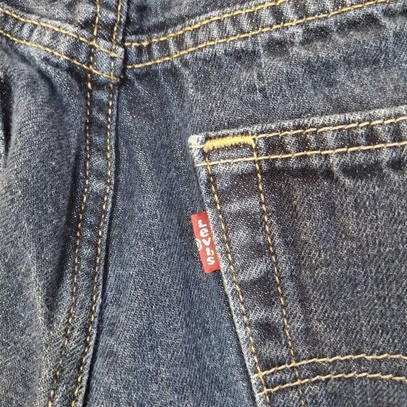 Levis 559 Jeans Mens 33x30 Blue Relaxed Straight Leg Fit Dark Wash Denim - Picture 6 of 9